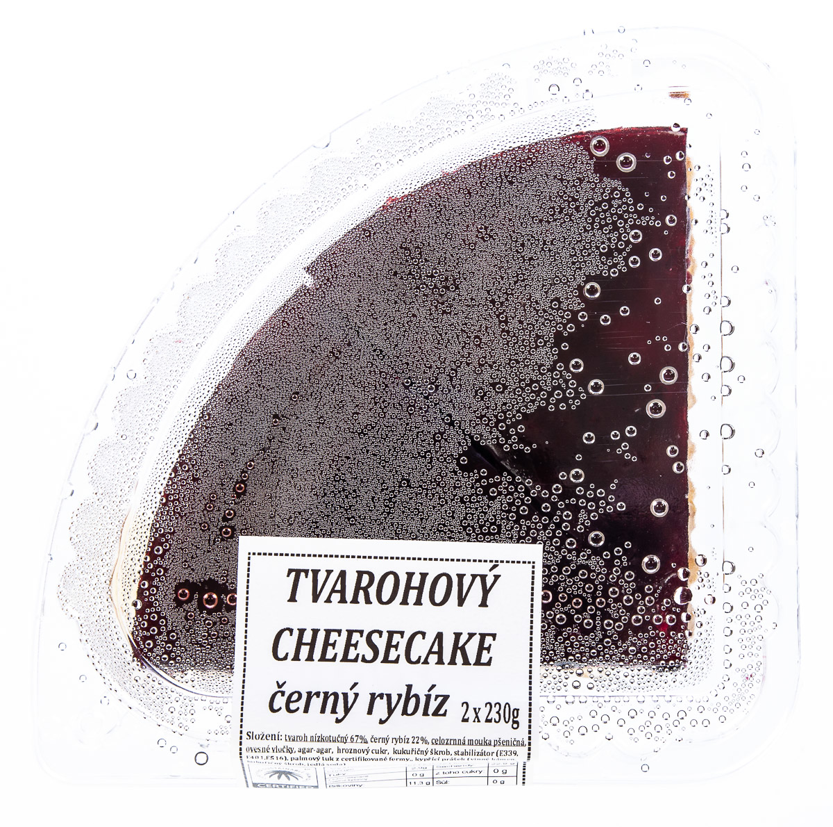 Cheesecake černý rybíz agar 3 x 160 g