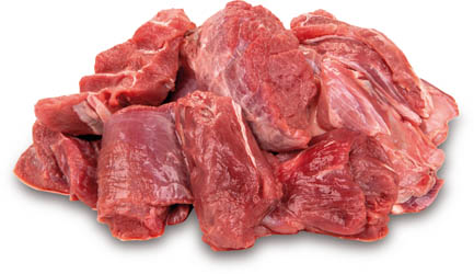 Jelení maso na guláš chlaz. váž. cca 1 kg