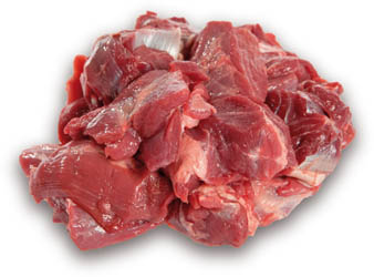 Divočák maso na guláš chlaz. váž. cca 1 kg