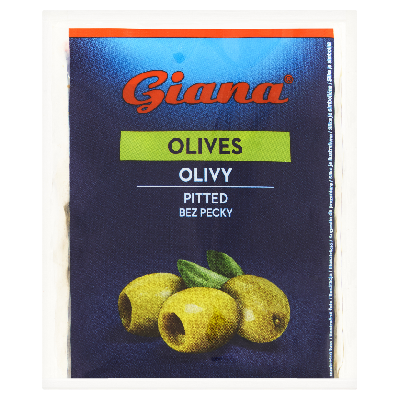 Giana Olivy zelené bez pecky 6 x 195 g