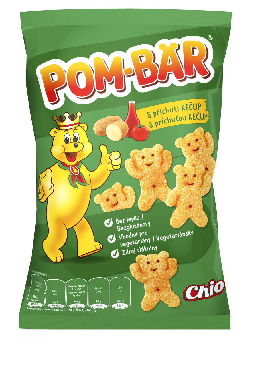 POM-BÄR s příchutí kečupu 12 x 50 g