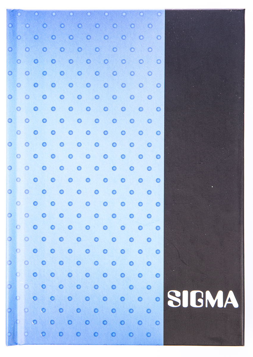 SIGMA Kniha záznamní A6 80 listů linkovaná zelená 1 ks