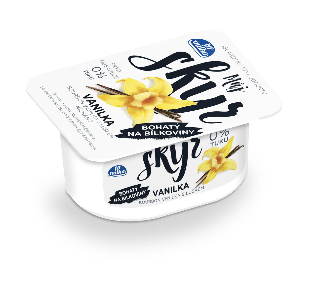 milko Skyr Vanilka chlaz. 4 x 130 g