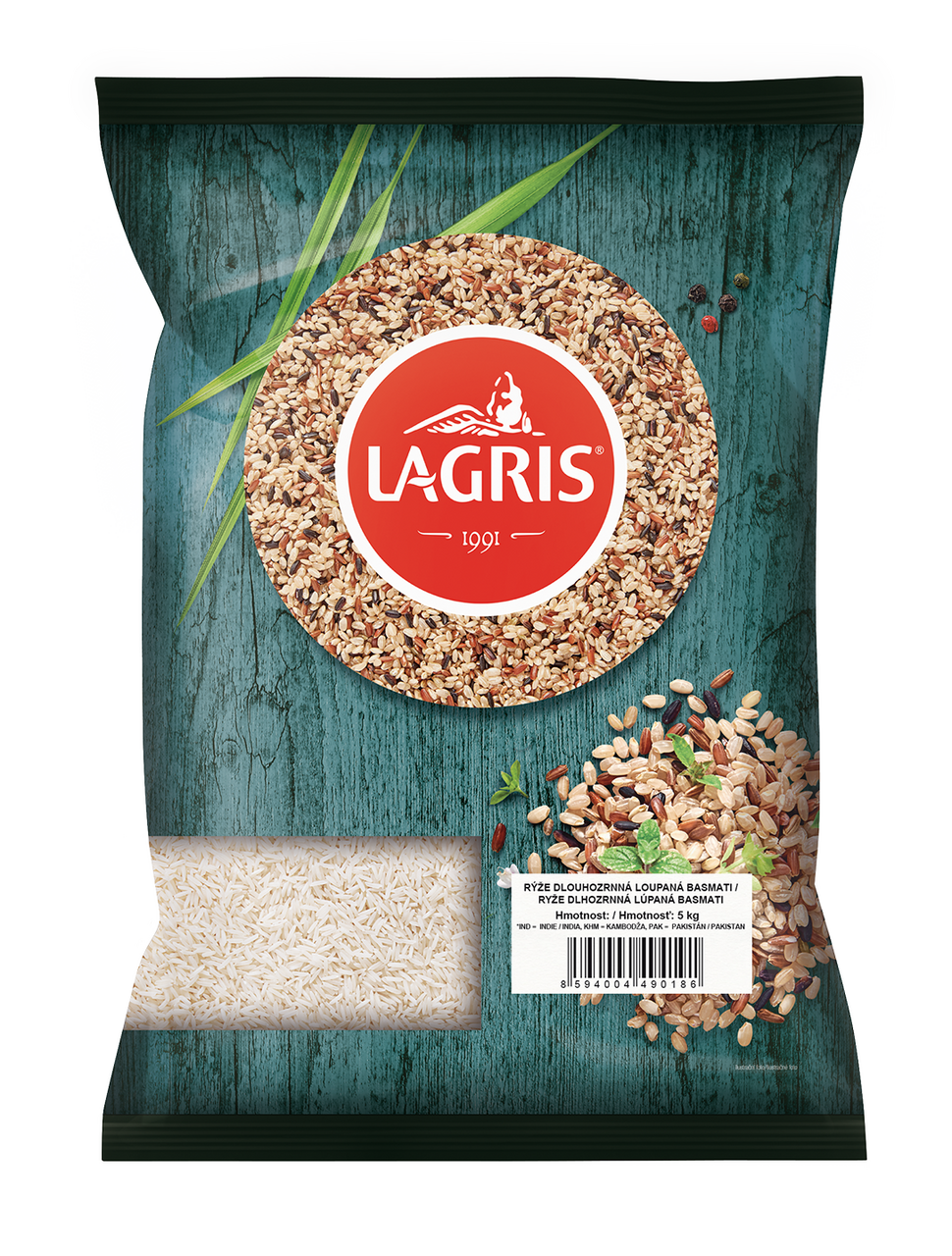 LAGRIS Rýže Basmati 5 kg