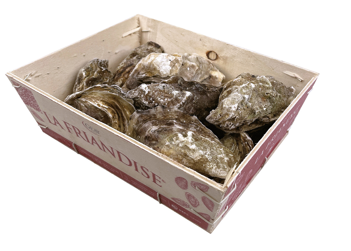 Ústřice Friandise Geay chlaz. váž. cca 12 ks