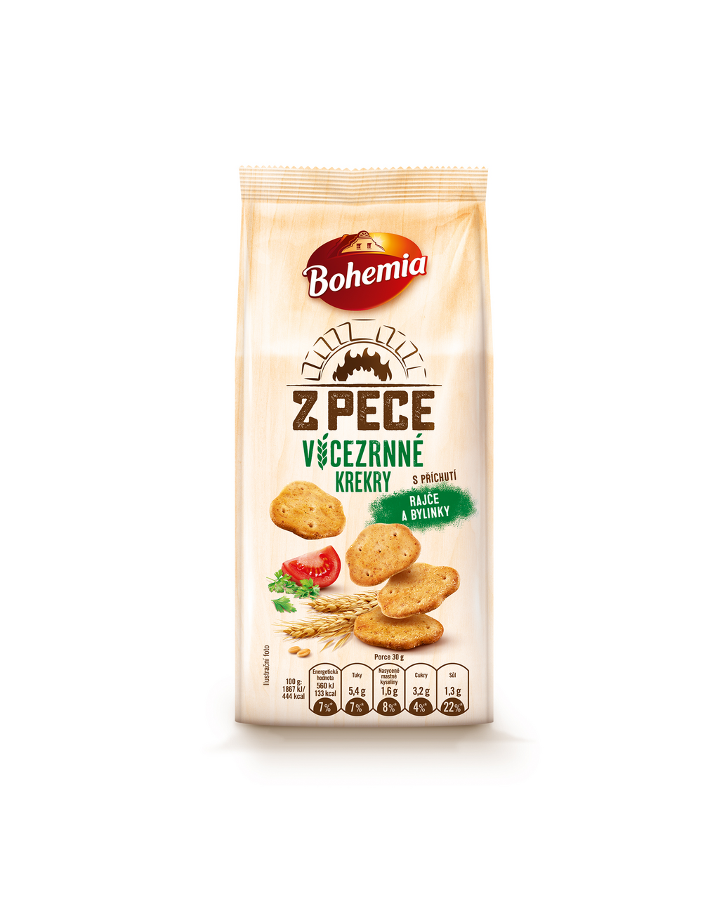 Bohemia z pece rajče/bylinky 90 g
