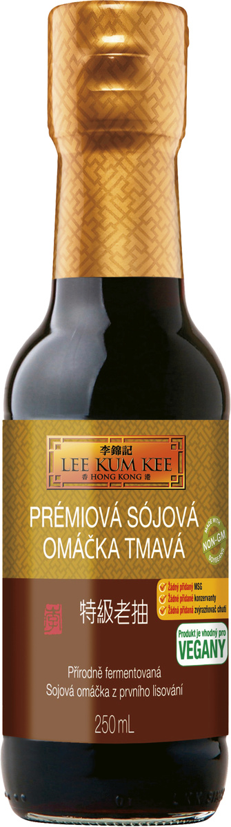 LEE KUM KEE Omáčka sójová tmavá 250 ml