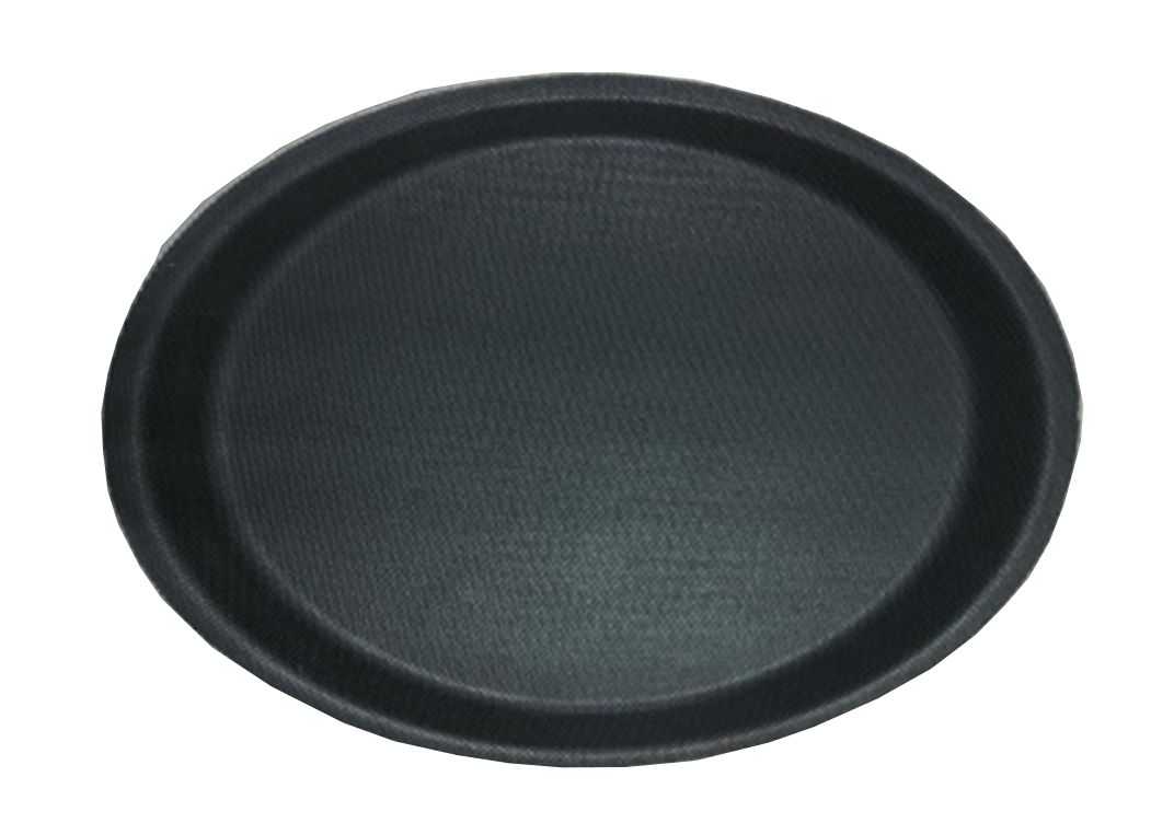 METRO PROFESSIONAL Podnos oválný 26,5 cm sklolaminátový/ nepřilnavý povrch černý 1 ks