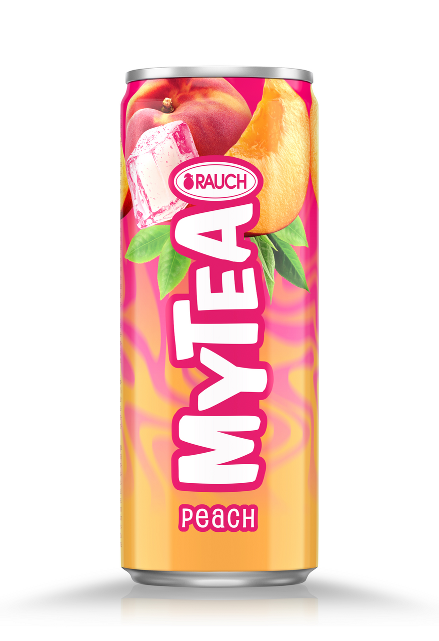 RAUCH My Tea Čaj ledový broskev 24 x 330 ml