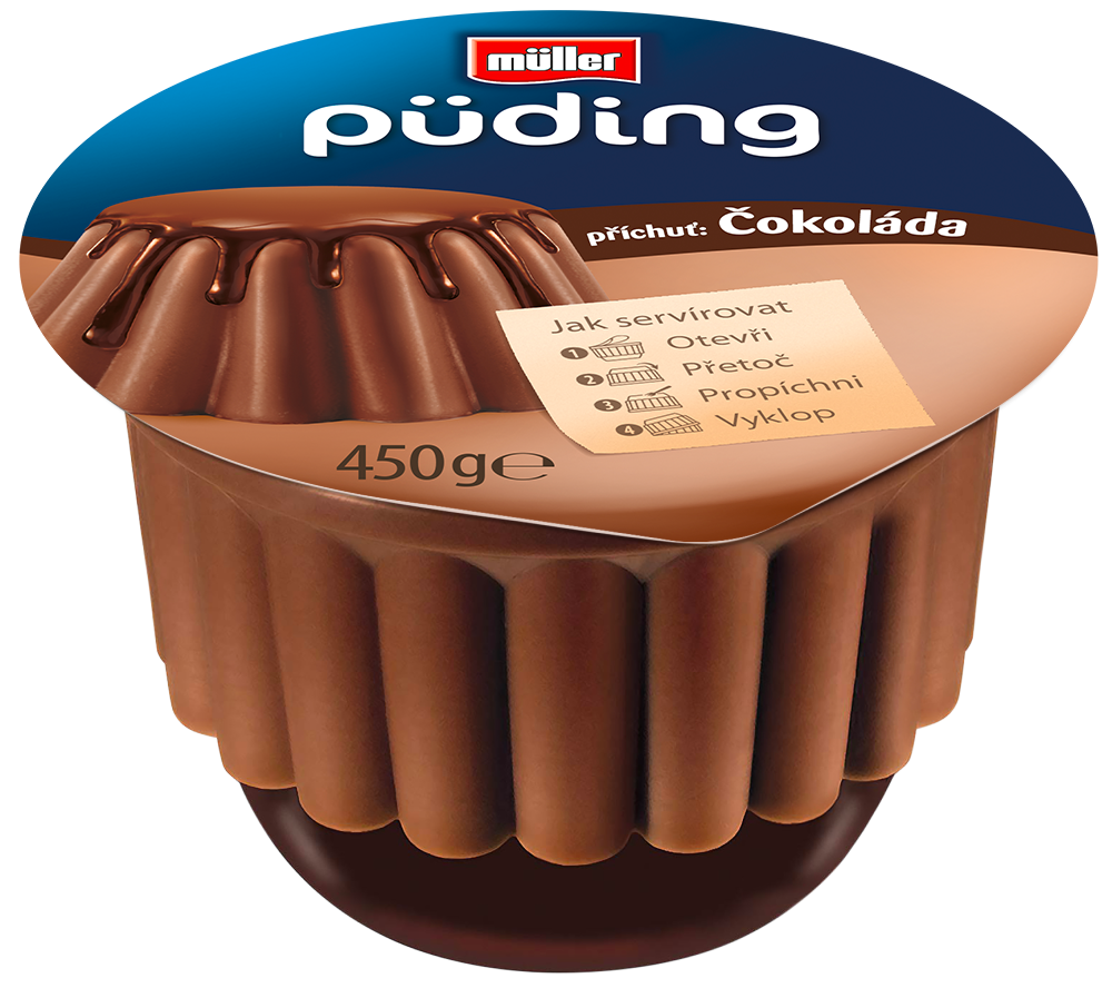 MÜLLER Püding Čokoláda 450 g
