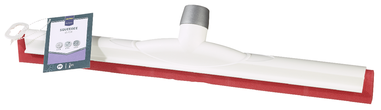 METRO PROFESSIONAL Stěrka na podlahu 45 cm HACCP červená 1 ks