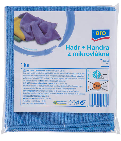 aro Hadr mikrovlákno 30 x 35 cm 5 ks