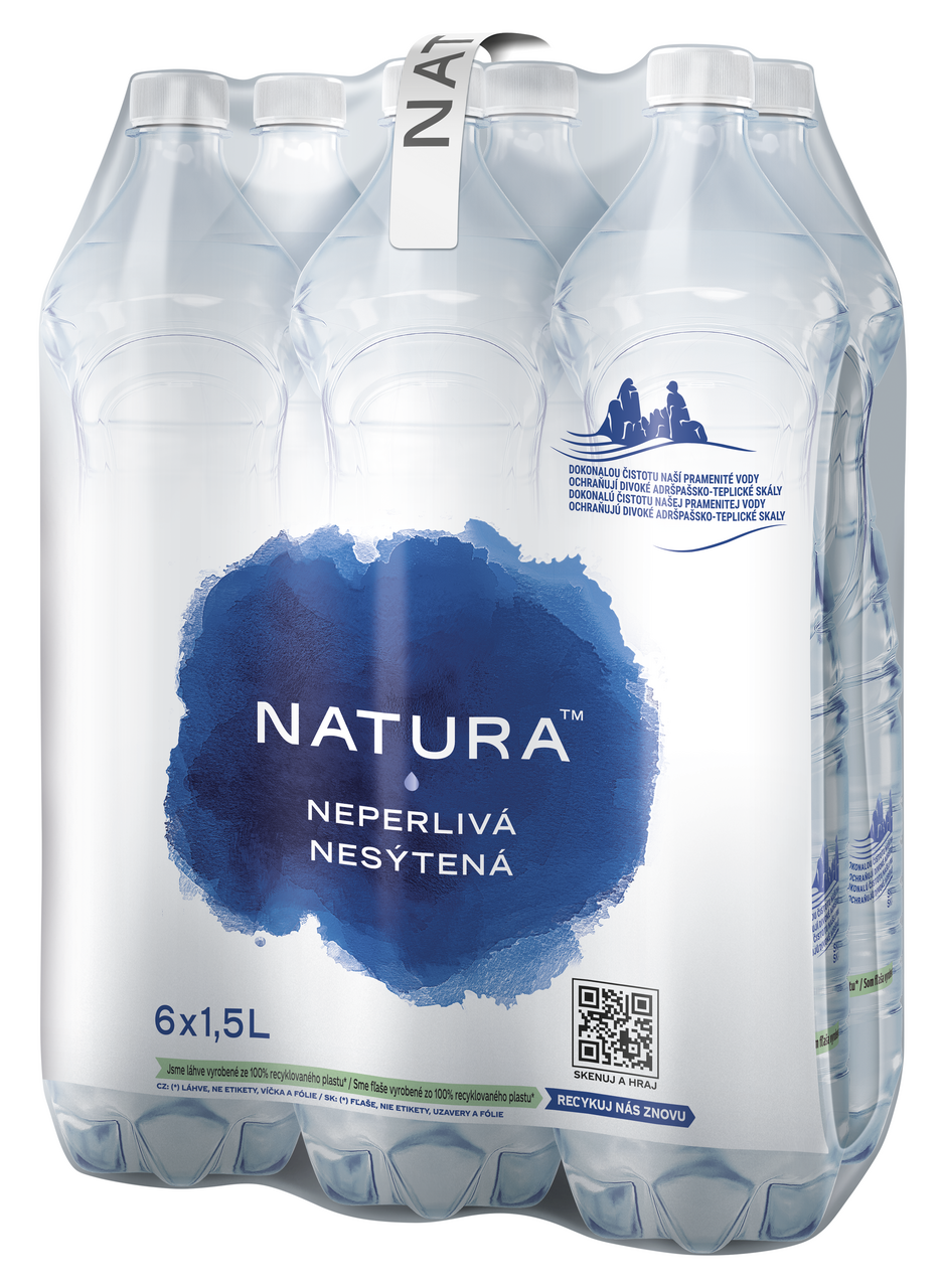 NATURA Voda neperlivá 6 x 1,5 l