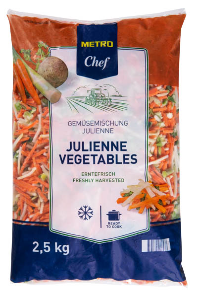 METRO Chef Směs Julienne mraž. 2,5 kg