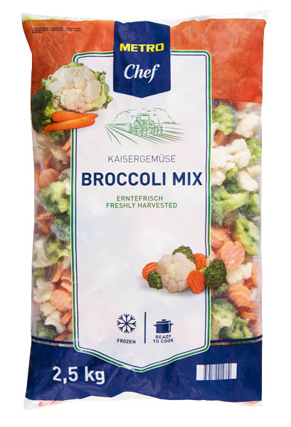 METRO Chef Směs s brokolicí mraž. 2,5 kg