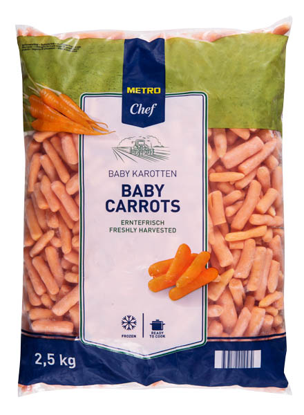 METRO Chef Karotka baby mraž. 2,5 kg