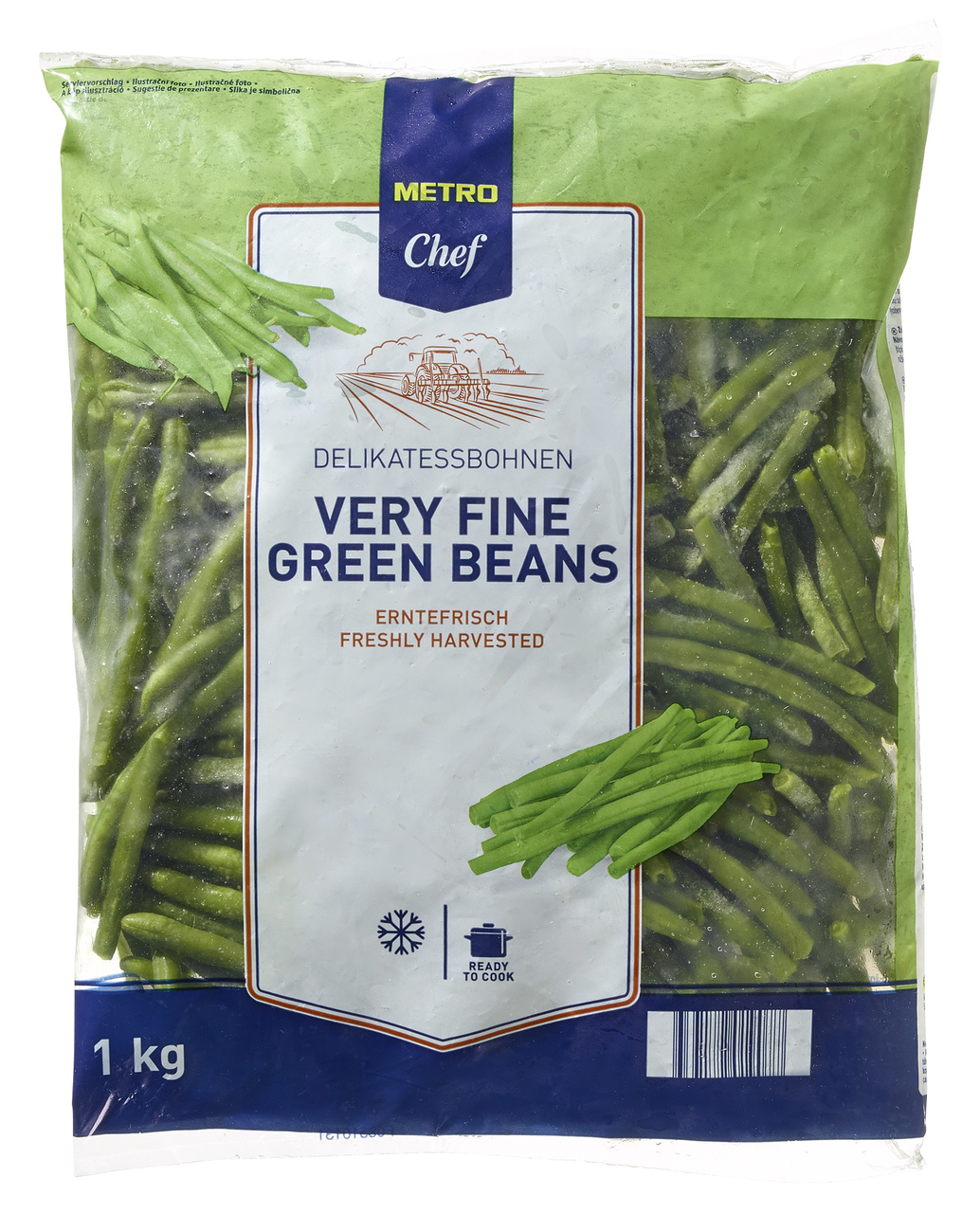 METRO Chef Lusky fazolové jemné mraž. 1 kg