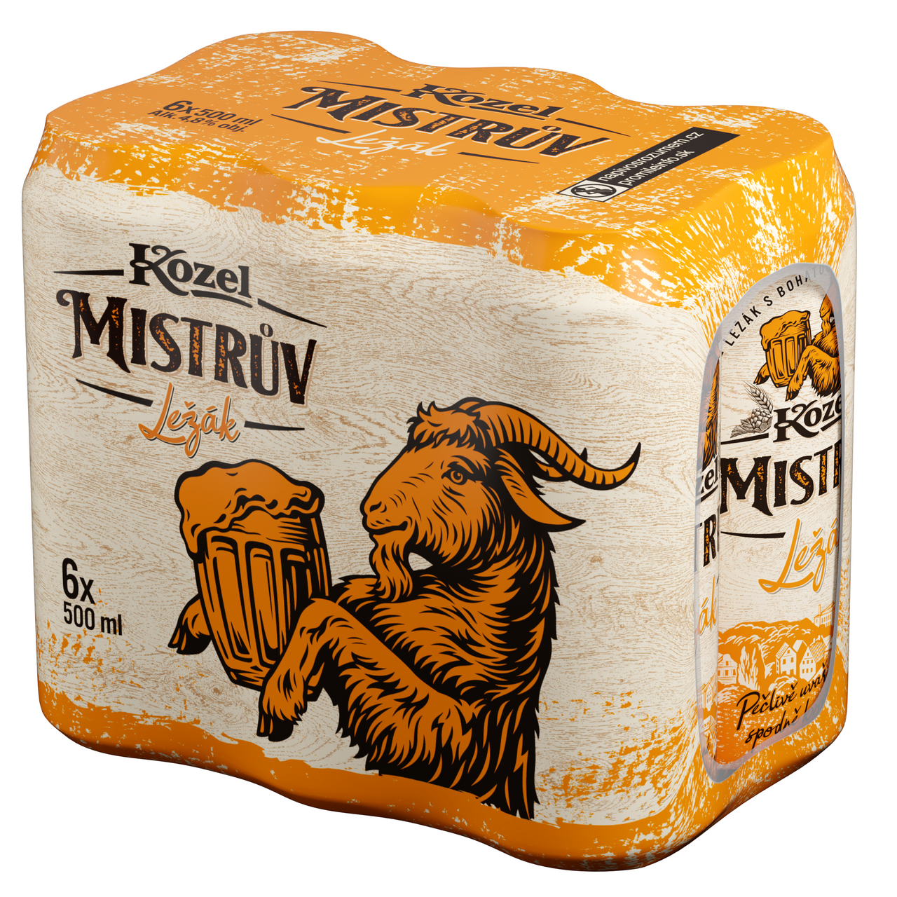 Kozel Mistrův ležák 24 x 500 ml plech