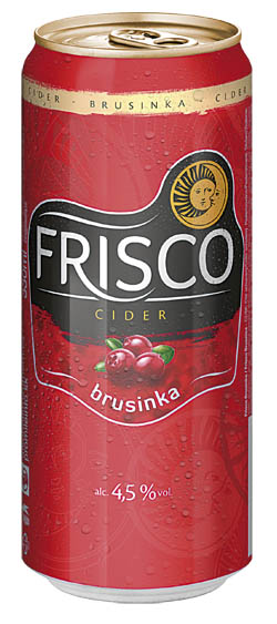FRISCO Brusinka 24 x 330 ml plech