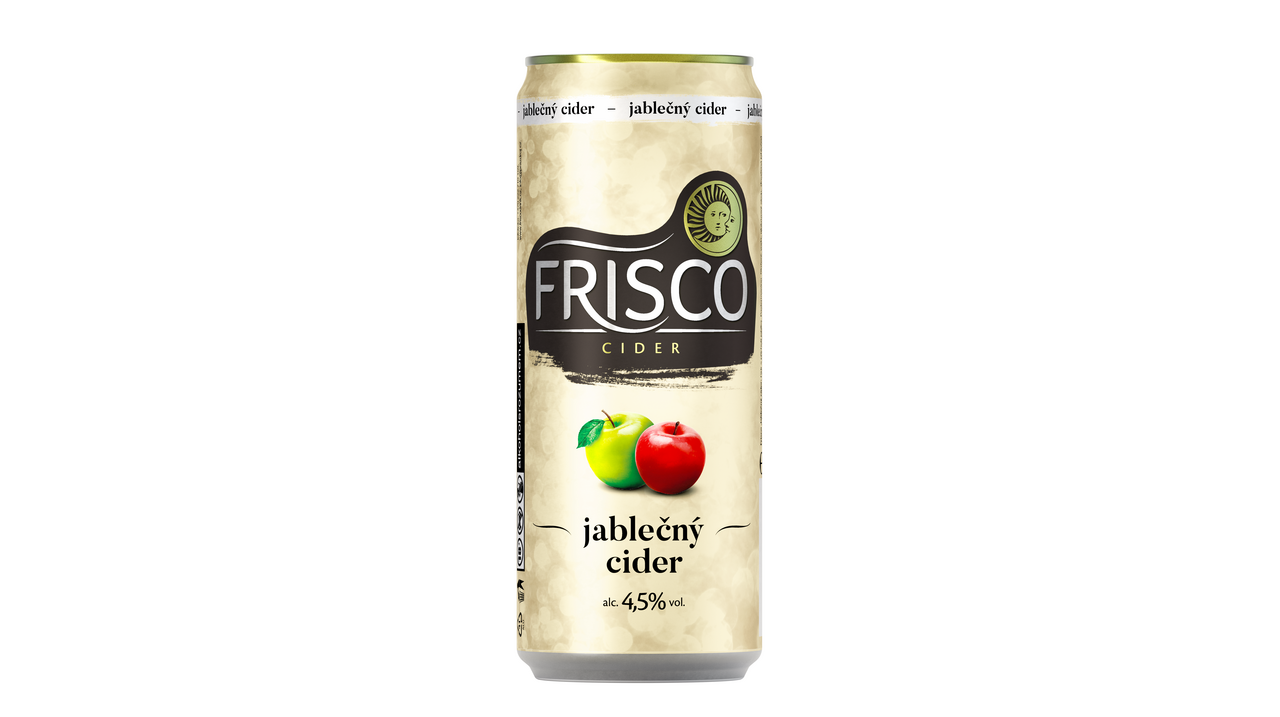 FRISCO Jablečný Cider 24 x 330 ml plech