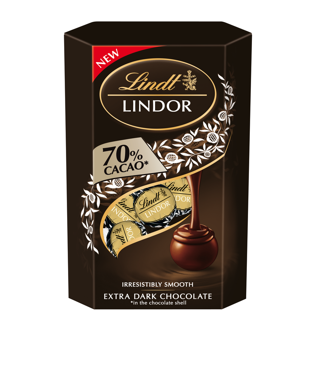Lindt LINDOR Dark 70% čokoláda 200 g
