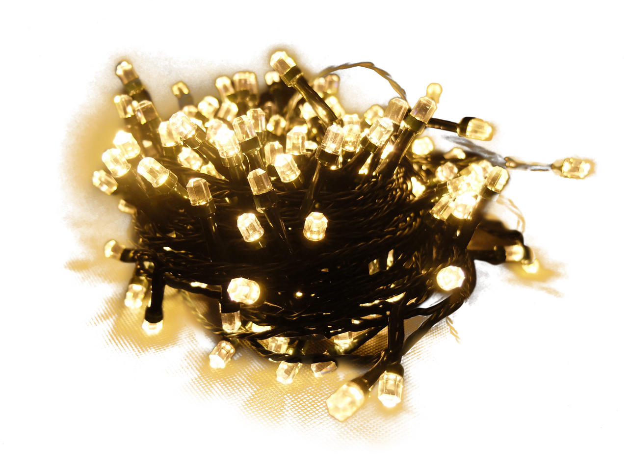 Tarrington House Řetěz světelný 100 LED transparentní kabel, teplá bílá 1 ks