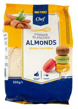 METRO Chef Mandle blanšírované mleté 500 g