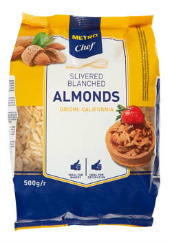 METRO Chef Mandle blanšírované třísky 500 g