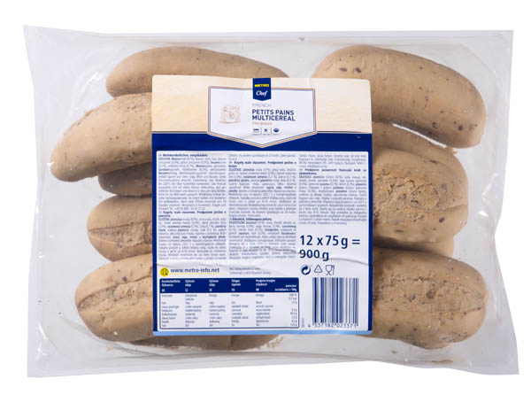 METRO Chef Bagetky vícezrnné 12 x 75 g