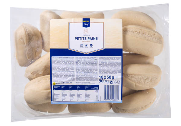 METRO Chef Bagetky světlé mini 18 x 50 g