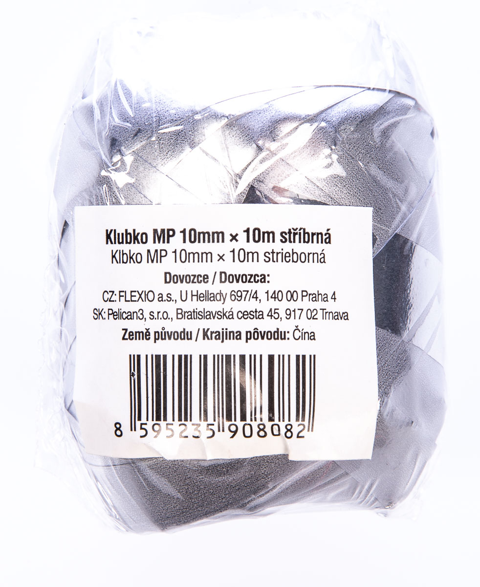 Flexio Stuha 10 mm x 10 m stríbrná 1 ks