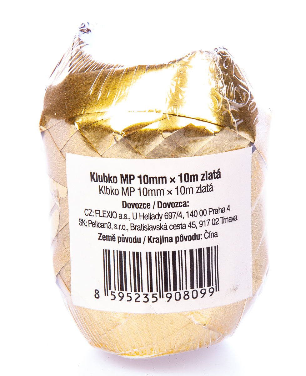 Flexio Stuha 10 mm x 10 m zlatá 1 ks
