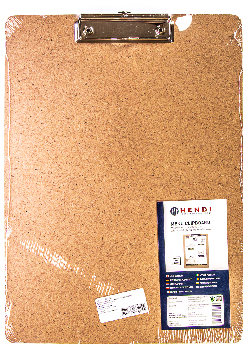 HENDI Menu desky MDF 24 x 33 cm 1 ks