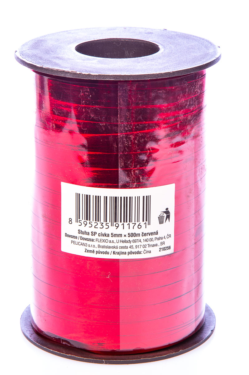 Flexio Stuha cívka 5 mm x 500 m červená 1 ks