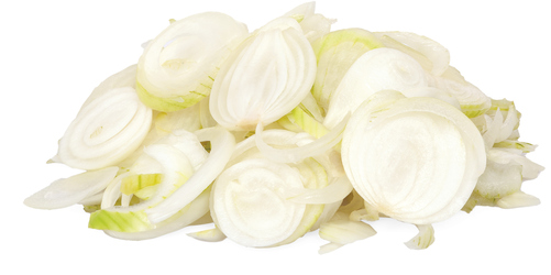 Cibule žlutá loupaná kroužky CZ chlaz. 5 kg