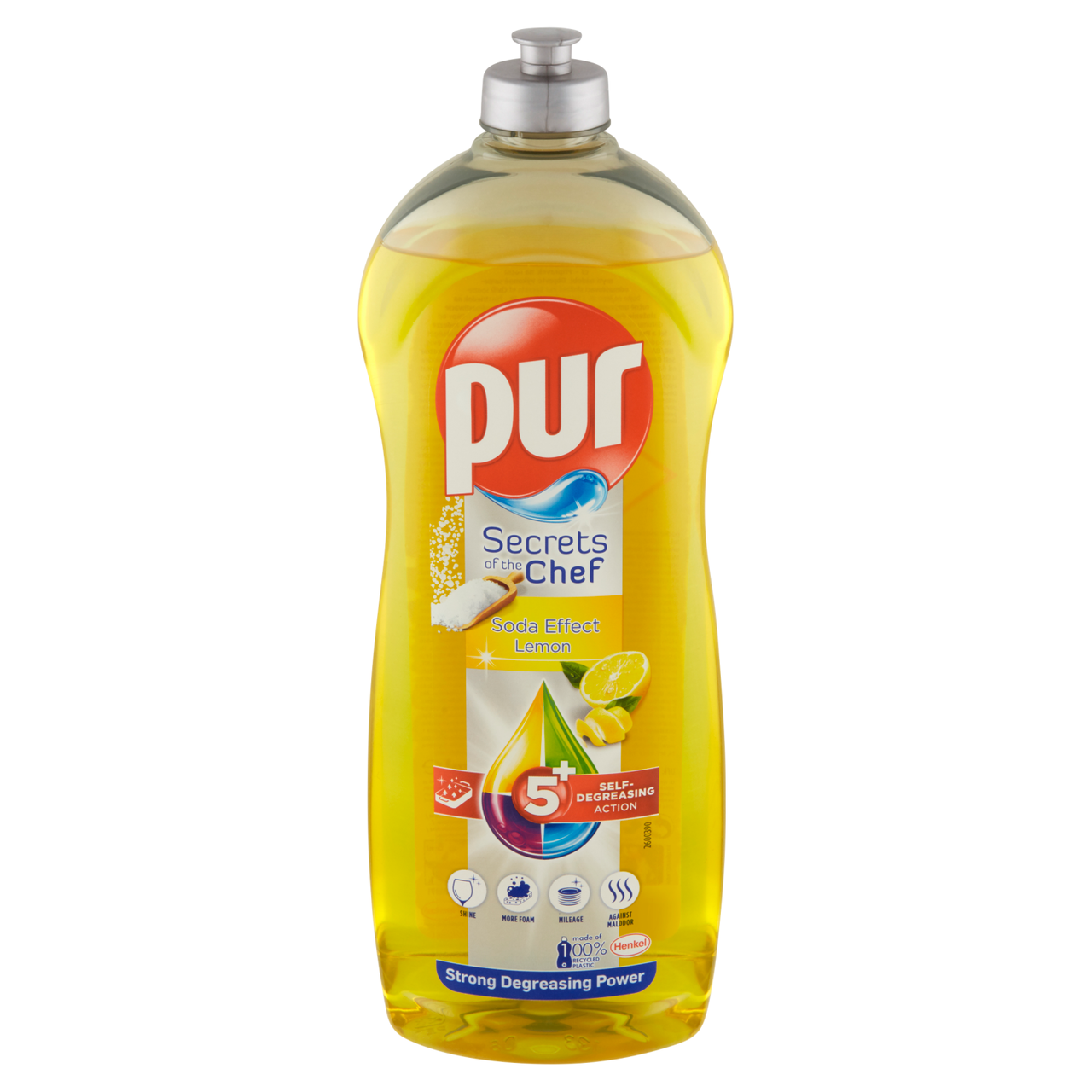 Pur Secrets of the Chef Soda Effect Lemon Prostředek na mytí nádobí 750 ml