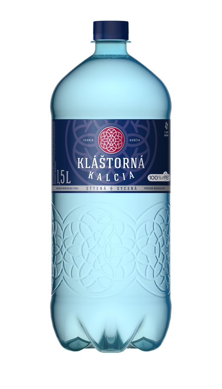 Kláštorná Kalcia sycená 6 x 1,5 l