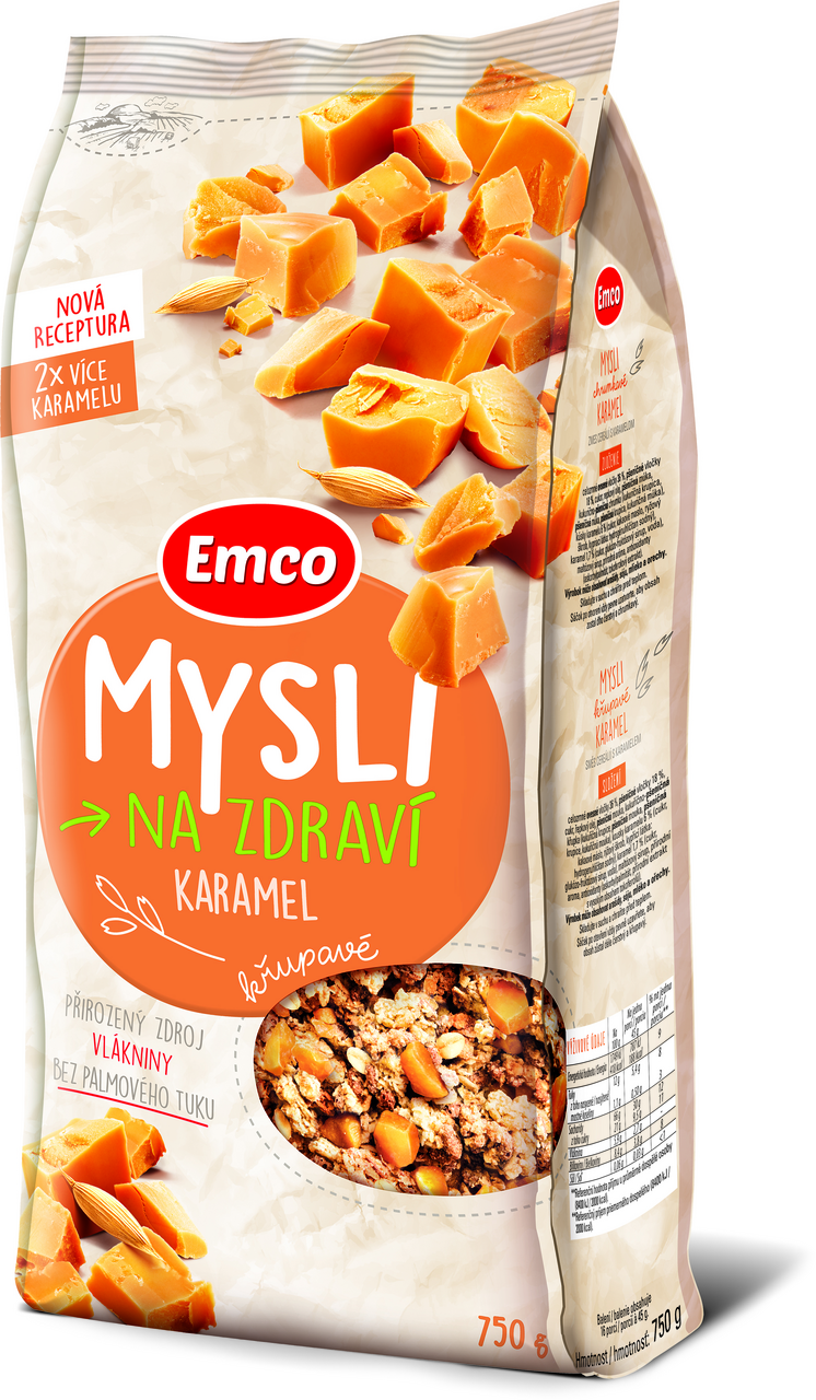 Emco Mysli karamel 750 g