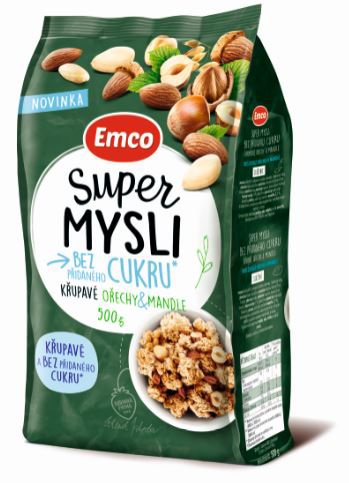 Emco Super Mysli ořech/mandle 500 g
