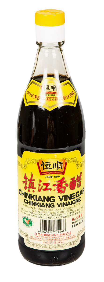 F.W.TANDOORI Heng Shun Ocet rýžový černý 550 ml