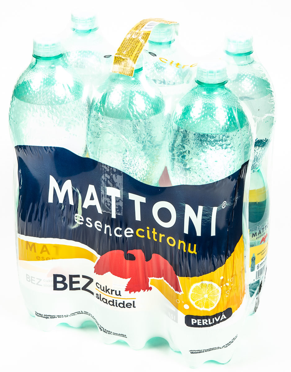 MATTONI Esence Citron 6 x 1,5 l