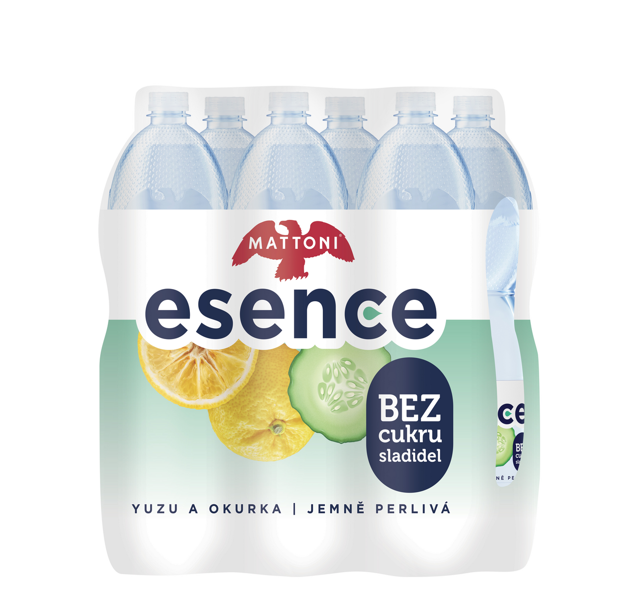 MATTONI Esence yuzu okurka 6 x 1,5 l