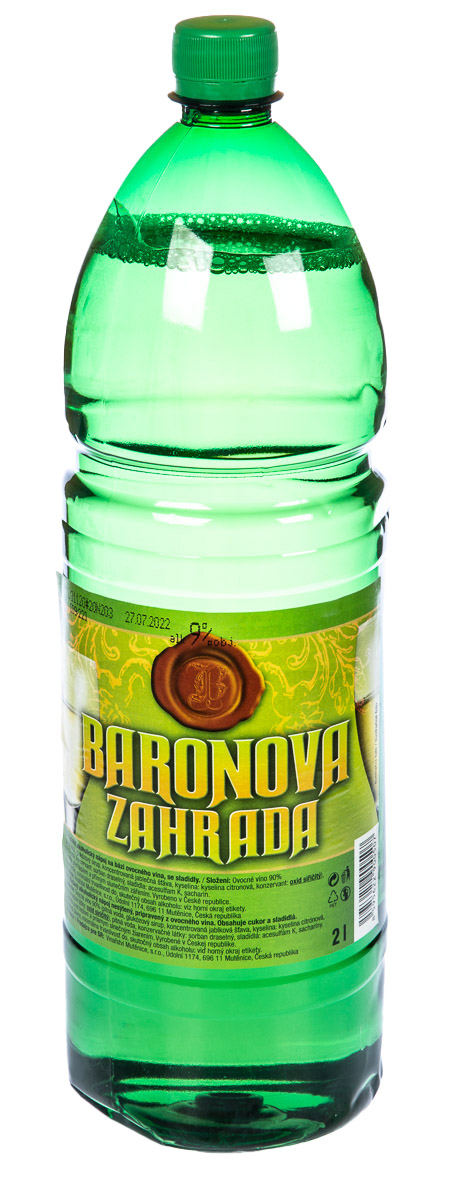 Mutěnice Baronova zahrada bílé 2 l