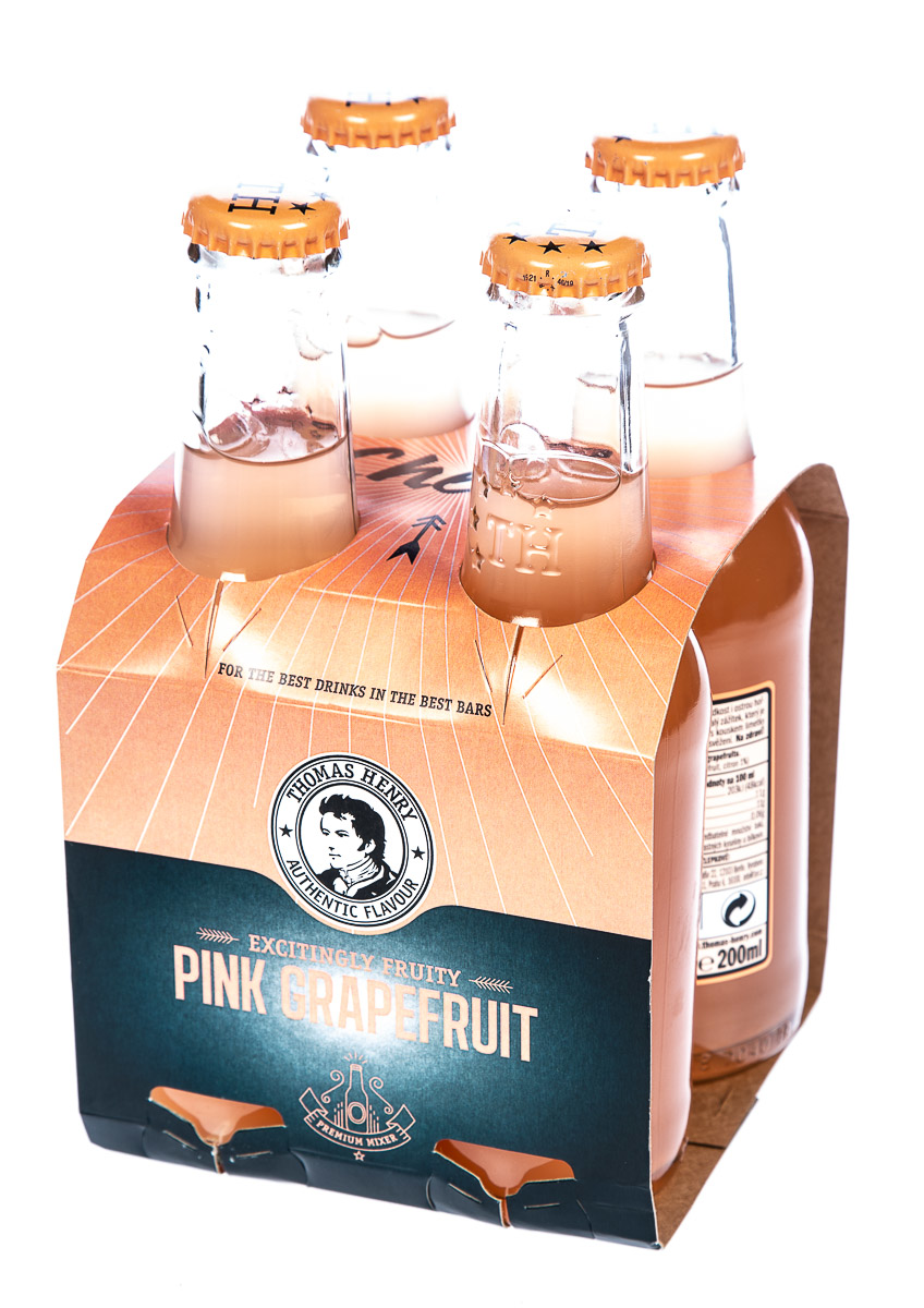 THOMAS HENRY Pink Grapefruit 4 x 200 ml