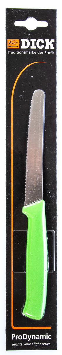 DICK Nůž krájecí HACCP Pro Dynamic 11 cm zelený 1 ks