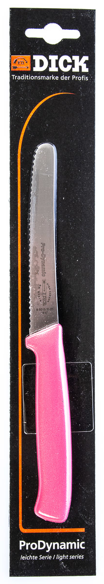 DICK Nůž krájecí HACCP Pro Dynamic 11 cm růžový 1 ks
