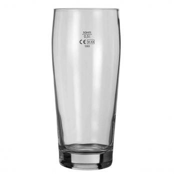 SAHM Sklenice s cejchem WILLY CE 500 ml 12 ks