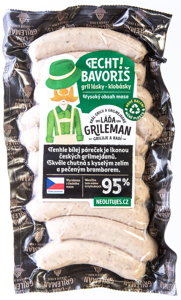 KOSTELECKÉ UZENINY Echt Bavoriš chlaz. 220 g