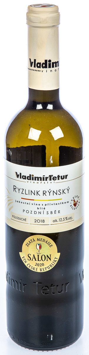 Tetur Ryzlink rýnský pozdní sběr 750 ml