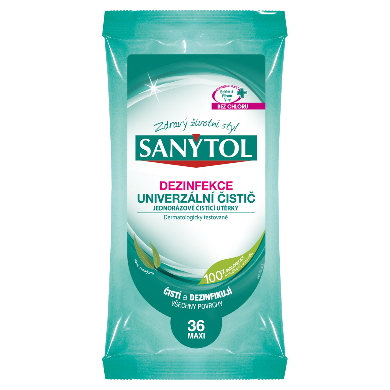 SANYTOL Utěrky dezinfekční 36 ks